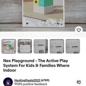 Playground Green and White Kids Toy